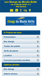 Mobile Screenshot of etangsdumoulinbotte.com